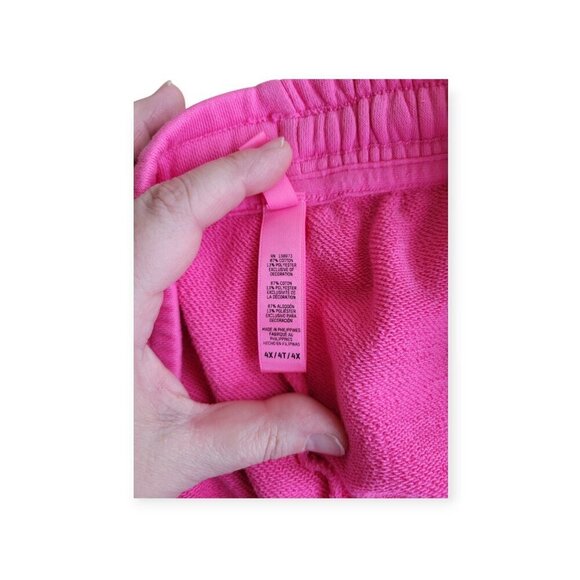 Skims French Terry Bubblegum Pink Shorts size 4x - Picture 7 of 10